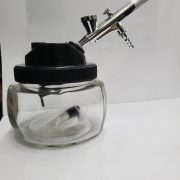 Botella de limpieza para Aerografos tapa negra