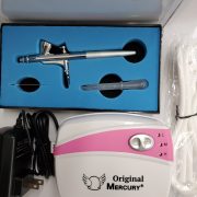 Aerografo Mercury Original Rosado y Blanco