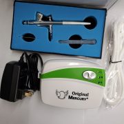 Original Mercury Airbrush Green & White